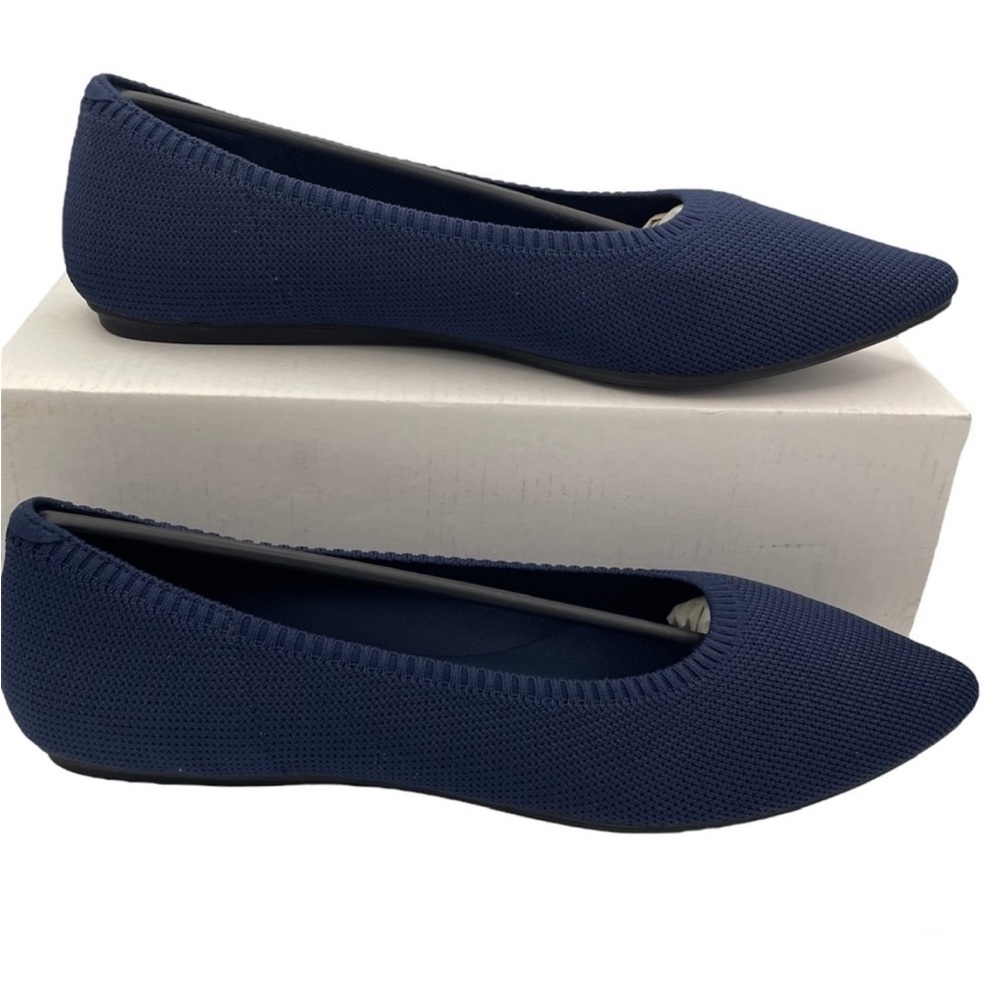 ARROMIC knit pointed toe slip on comfy casual flats women Size 11